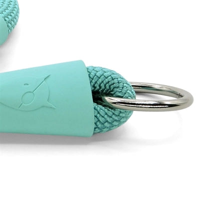 Morso Half Slip Dog Collar Regular Rope Recycled Aquamarine Blue