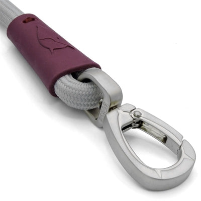 Morso Dog Lead Soft Rope Recycled Grey Grey