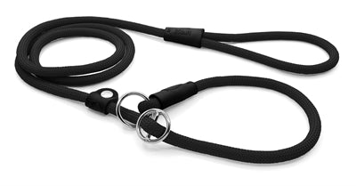 Morso Dog Lead Retriever Line Soft Rope Recycled Black