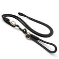 Morso Dog Lead Retriever Line Hands Free Soft Rope Recycled Black