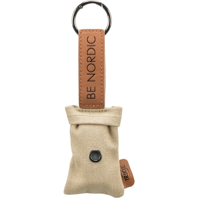 Trixie Be Nordic Poop Bag Holder With 20 Poop Bags Sand