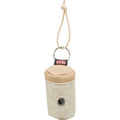 Trixie Poop Bag Holder Canvas Look / Faux Leather With 20 Poop Bags Assorted