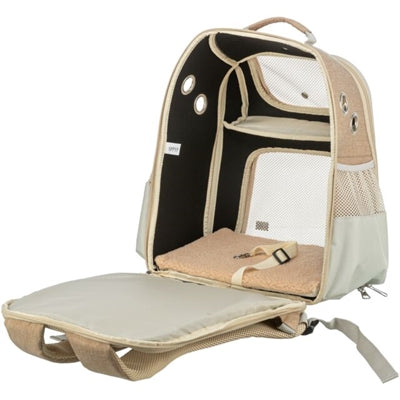Trixie Dog Carrier Backpack Willow Beige / Brown 38X25X45 Cm