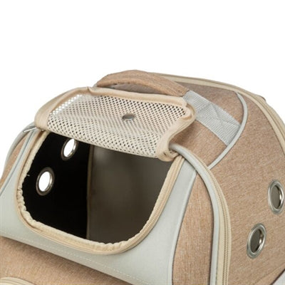 Trixie Dog Carrier Backpack Willow Beige / Brown 38X25X45 Cm