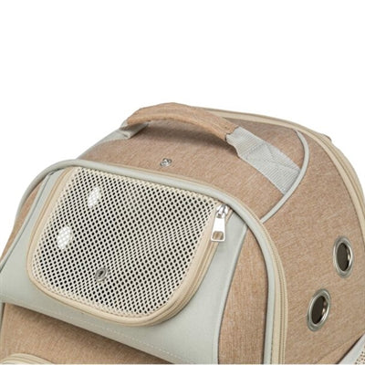 Trixie Dog Carrier Backpack Willow Beige / Brown 38X25X45 Cm