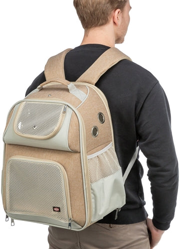 Trixie Dog Carrier Backpack Willow Beige / Brown 38X25X45 Cm
