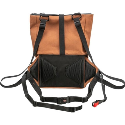 Trixie Rolltop Backpack With Hip Bag With Belt Rust 55X130 Cm
