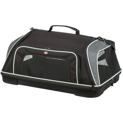 Trixie Dog Carrier Airline Bag Boarding Black / Grey 55X40X23 Cm