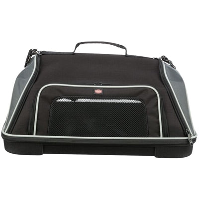 Trixie Dog Carrier Airline Bag Boarding Black / Grey 55X40X23 Cm