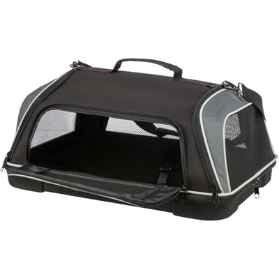Trixie Dog Carrier Airline Bag Boarding Black / Grey 55X40X23 Cm