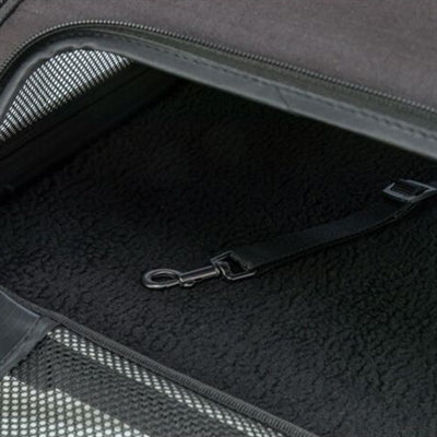 Trixie Dog Carrier Airline Bag Boarding Black / Grey 55X40X23 Cm