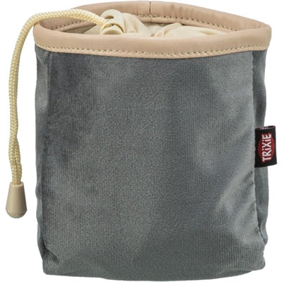 Trixie Treat Pouch Snack Bag Velour Assorted 9X9X14 Cm