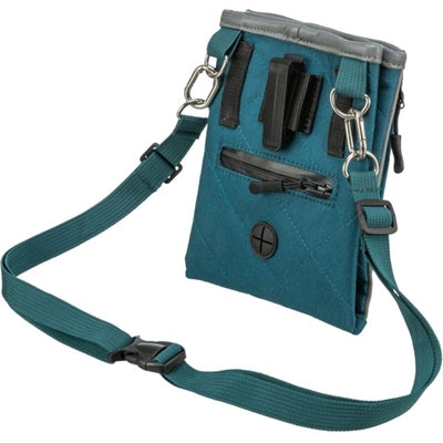 Trixie Treat Pouch Snack Pouch Twin Petrol 15X2.5X18 Cm