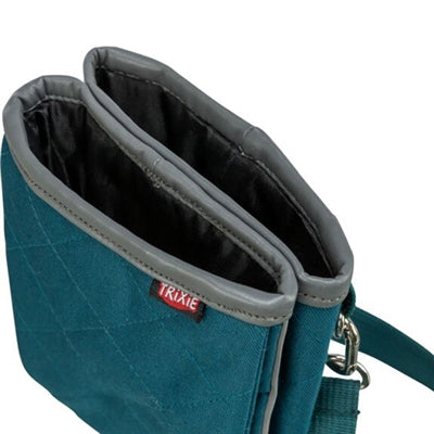 Trixie Treat Pouch Snack Pouch Twin Petrol 15X2.5X18 Cm