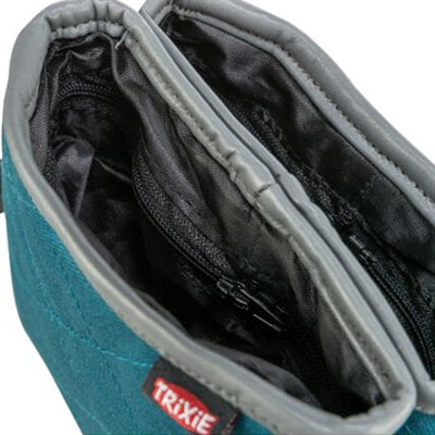 Trixie Treat Pouch Snack Pouch Twin Petrol 15X2.5X18 Cm