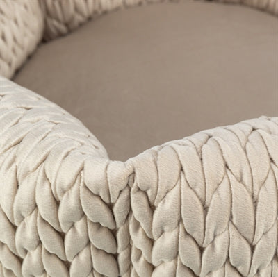 Trixie Dog Basket Livia Round Sand 50X50 Cm