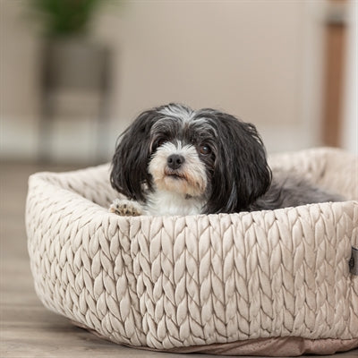 Trixie Dog Basket Livia Round Sand 50X50 Cm