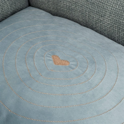 Trixie Dog Bed Viviana Corner Blue Grey