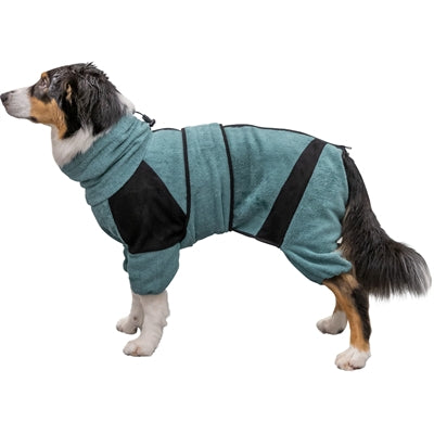 Trixie Bathrobe / Indoor Onesie Terry Cloth Petrol