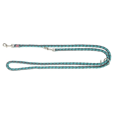 Trixie Dog Lead Cavo Adjustable Aqua / Graphite Grey