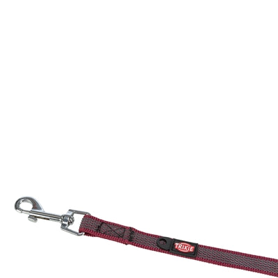Trixie Dog Lead Tracking Line With Rubber Anti Slip Sangria Red
