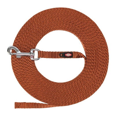 Trixie Dog Leash Tracking Line Extra Light Rust Brown