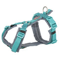 Trixie Dog Harness Premium Trekking Aqua Blue / Graphite Grey