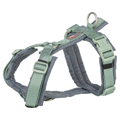 Trixie Dog Harness Premium Trekking Sage Green / Graphite Grey