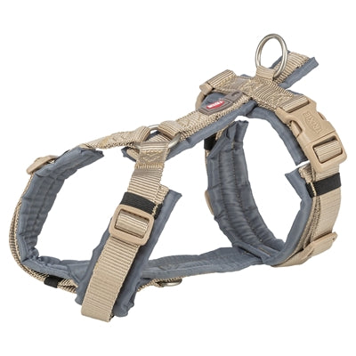 Trixie Dog Harness Premium Trekking Sand Taupe / Graphite Grey