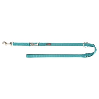 Trixie Dog Lead Premium Adjustable Aqua Blue