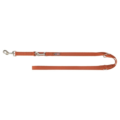 Trixie Dog Lead Premium Adjustable Rust Brown