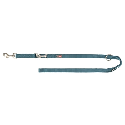 Trixie Dog Lead Premium Adjustable Petrol Blue