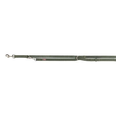 Trixie Dog Lead Premium Adjustable Olive Green
