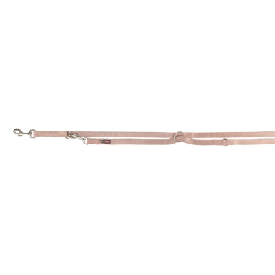 Trixie Dog Lead Premium Adjustable Blush Pink