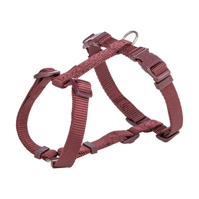 Trixie Dog Harness Premium H-Harness Sangria Red
