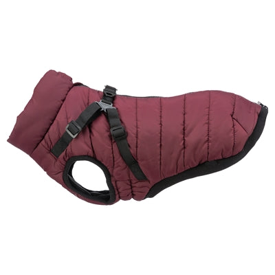Trixie Dog Coat Pirou With Harness Sangria