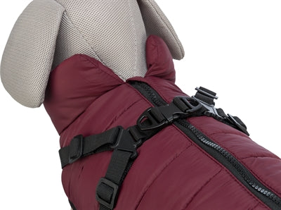 Trixie Dog Coat Pirou With Harness Sangria