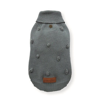 Croci Dog Sweater Homy Pompon Grey