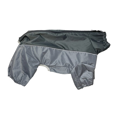 Happy Pet Dog Coat Go Walk Mud Coat Waterproof Grey