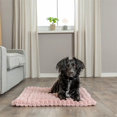 Trixie Lounging Mat Lonni Rib Velvet Pink