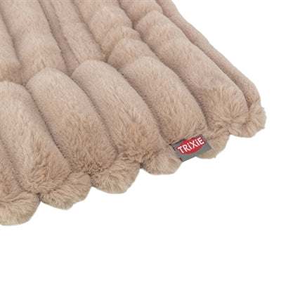 Trixie Lounging Mat Lonni Rib Velvet Light Brown