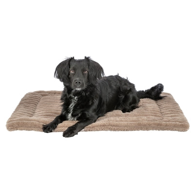Trixie Lounging Mat Lonni Rib Velvet Light Brown