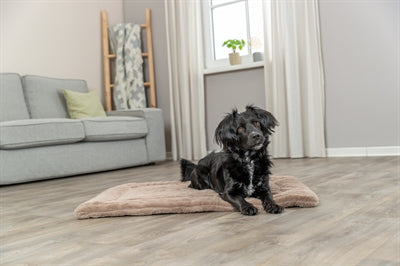 Trixie Lounging Mat Lonni Rib Velvet Light Brown
