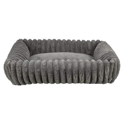 Trixie Dog Bed Lonni Corduroy Rectangular Grey