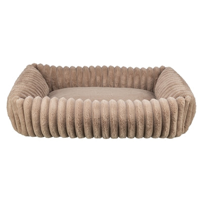 Trixie Dog Bed Lonni Corduroy Rectangular Light Brown