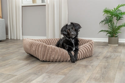 Trixie Dog Bed Lonni Corduroy Rectangular Light Brown