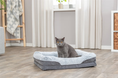 Trixie Vital Dog Bed Lino Corner Grey / Light Grey