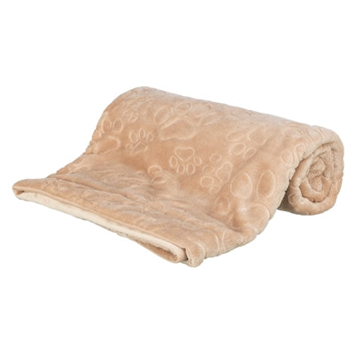 Trixie Dog Blanket Barry Soft Plush Beige