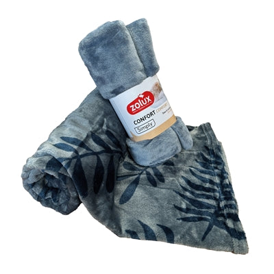 Zolux Dog Blanket Cocoon Pattern Grey Assorted 100X75 Cm