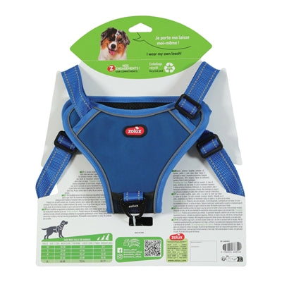 Zolux Easyride Dog Harness Blue